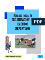 Manual de Organizacion de Eventtos Deportivos