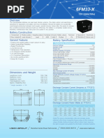 12V 33ah (10hr) : Shenzhen Center Power Tech - Co.Ltd