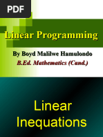 Linear Programming PP