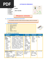 D5 A2 SESION ARTE Dibujamos Animales