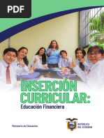 Insercion Curricular Educacion Financiera