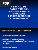 Casos Servicio Radio Taxi