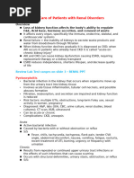 Coordinating Care of Patients With Renal Disorders