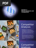 Section 3 Market Analysis and Competition