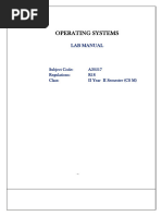 Os Lab Manual-r18-Final