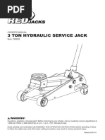 Torin 3 Ton Service Jack Manual