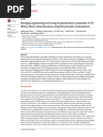 Bandgap Engineering and Tuning of Optoelectronic P