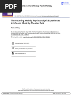 Illing Hans A - The Haunting Melody. Psychoanalytic Experiences in Life and Music by Theodor Reik