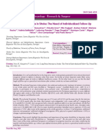 Long-Term Outcome in Stroke: The Need of Individualized Follow-Up