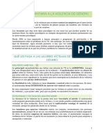 Apuntes - ATENCIÓN SANITARIA A LA VIOLENCIA DE GÉNERO