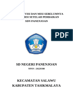 Dokumen Visi Misi Versi Sebelumnya Dan Versi Setelah Perbaikan