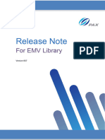 Release Note For EMV Library