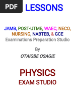 Physics Exam Studio