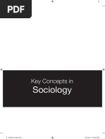 Key Concepts in Sociology Discourse