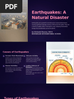 Earthquakes A Natural Disaster