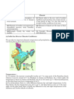 Climate - Notes Class 9