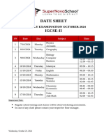 Ig2 Supernova Datesheet