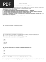 CDC 13 2022 DILR: Directions For Questions 1 To 4