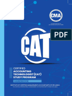 CAT Studyprogram - English