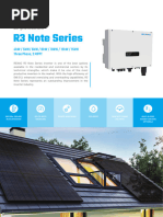 R3 Note Series: On-Grid Inverters