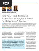 Innovative Paradigms and Established Strategies in Tooth Revitalization - A Review