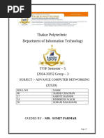 Advance Computer Network.