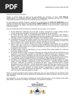 Carta Solicitud de Altar