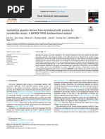 Antioxidant Peptides Derived From Hydrolyzed Milk Proteins by Lactobacillus Strains: A BIOPEP-UWM Database-Based Analysis