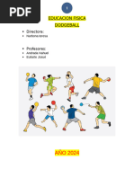 Educacion Fisica Dodgeball