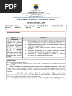 Guia n04 Segundo Trimestre Los Mestizos en Chile Evaluacion