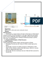 Objective: Fluid Dynamics