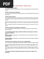 Class 8 Science Chapter 16 - Reflection of Light