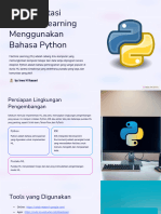 5 Implementasi Machine Learning Menggunakan Bahasa Python