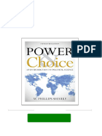 Power & Choice: An Introduction To Political Science 15th Edition, (Ebook PDF) 2024 Scribd Download