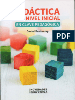 Daniel Brailovsky Cap 3 y 10 en Didactica Del Nivel Inicial en Clave Pedagogica