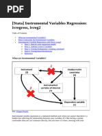 Stata IV Simple Example