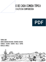 Documento A4 Floral Bege e Branco