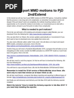 How To Port MMD Motions PJD 2nd Extend (ENG)