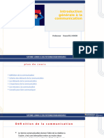 Introduction À La Communication