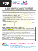 Ejemplo de Lllenado SOLICITUD DE LICENCIA HST