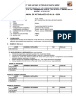 MODELO PLAN ANUAL DE ACTIVIDADES DE AULA 2024