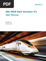 Moxa MX Nos Rail Version v1 User Manual v1.1