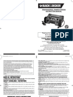 Professional Power Station: Instruction Manual