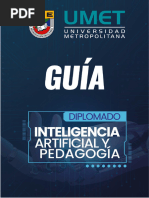 Guía Diplomado Inteligencia Artificial y Pedagogía