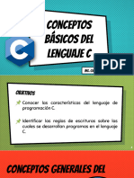 Cap 1 - Conceptos Básicos del Lenguaje C