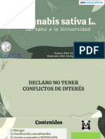 LAZO 2023 Cannabis Del Tabú A La Universidad Diapositivas