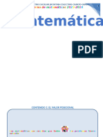 Cuadernillo de Matematicas Cuarto Grado Primer Trimestre