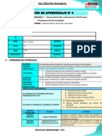 Sesion CCSS 1° Sec-Semana 05 Uni 6