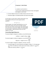 Precalculus Quarter 2 Lecture 1 Problem Set 1