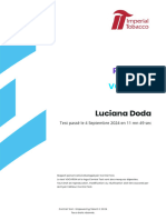 Rapport Du VOCATION de Luciana Doda